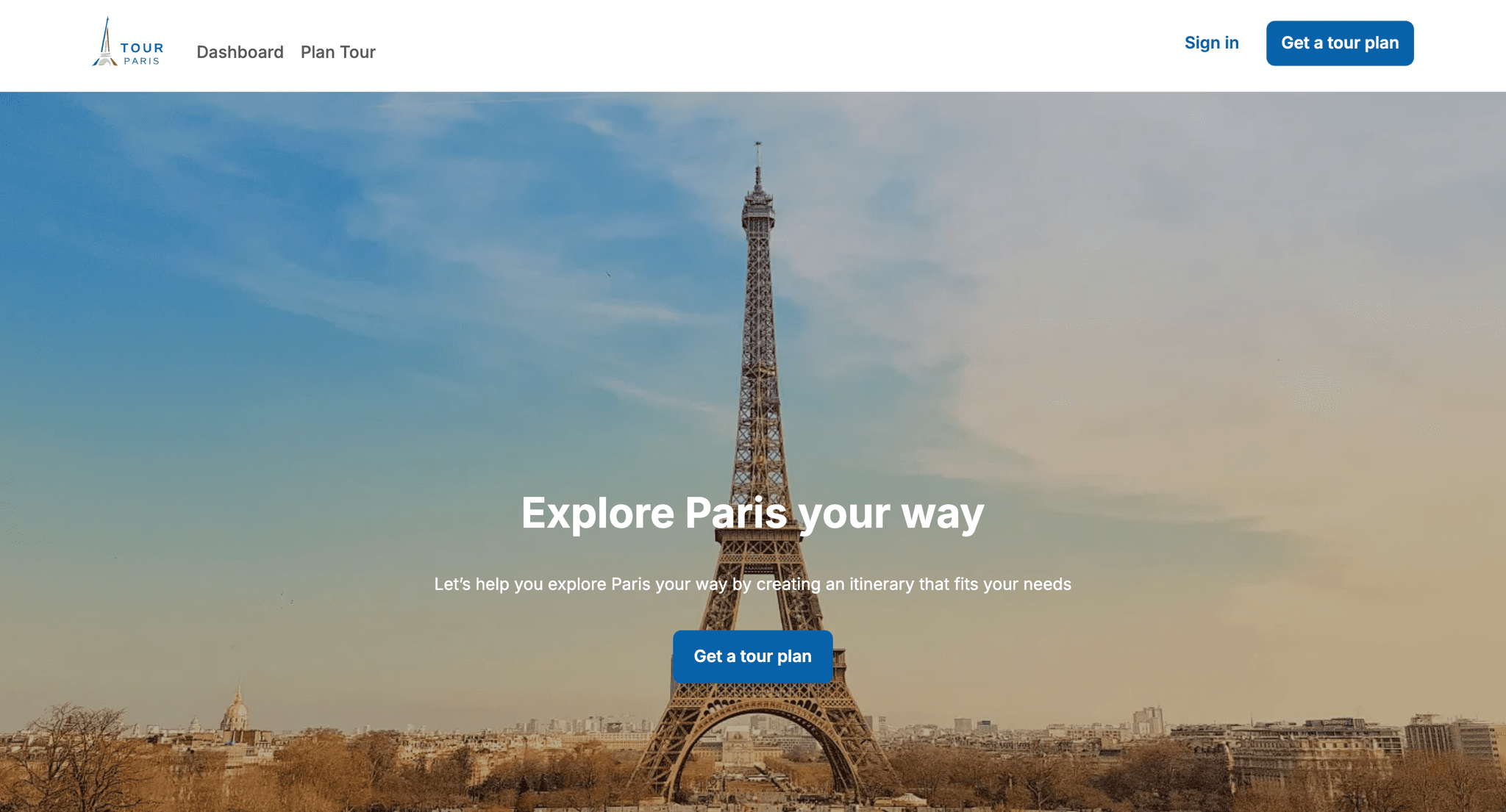 ITourParis product screenshot